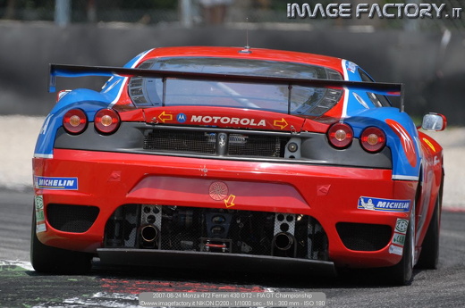 2007-06-24 Monza 472 Ferrari 430 GT2 - FIA GT Championship